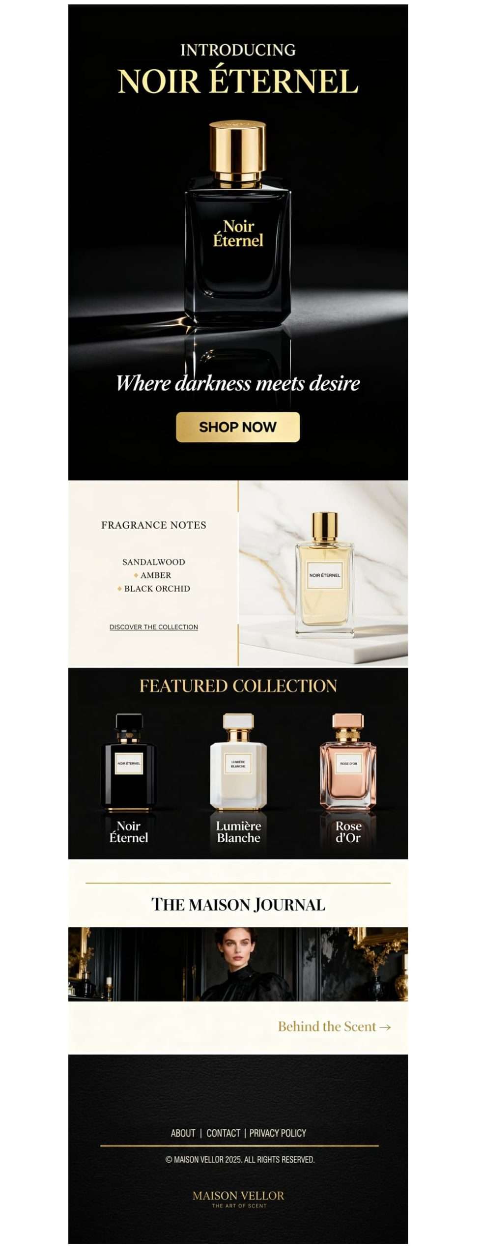 Maison Vellor email preview