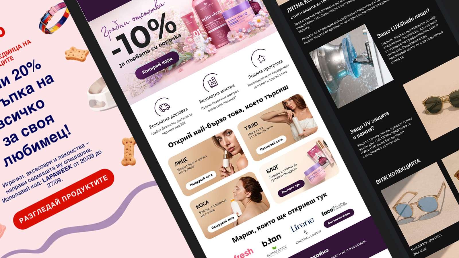Preview of Email Campaign Design